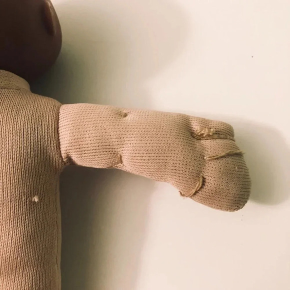 Vintage  Cabbage Patch Kids Doll African American Taiwan 8 Inch - Picture 13 of 16